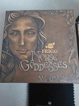 Moneta srebrna 2 oz Frigg Norse Goddesses 2017