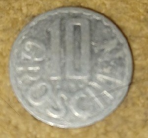 Moneta 19 groszy 