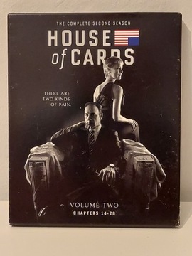 HOUSE OF CARDS SEZON 2  BLU-RAY