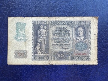 20 złotych 1941 ser. A