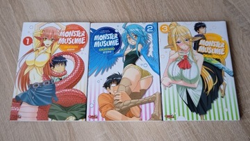 Manga Monster Musume - tomy 1-3