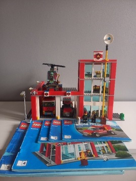 Lego city 60004 remiza strażacka 