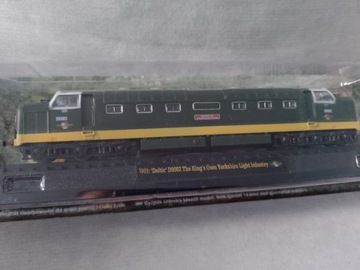 model lokomotywa pociąg DELTIC D9002 1:76 1961 r  