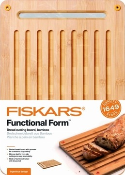 Fiskars 1059230 Bambusowa deska do krojenia FF