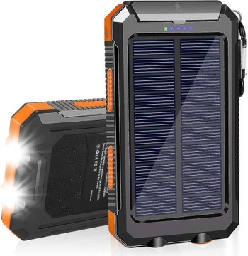 Ładowarka słoneczna 20000 mah Solar Power Bank 