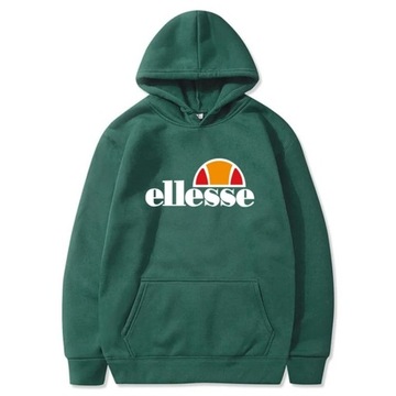 Bluza z kapturem z napisem ELLESSE 