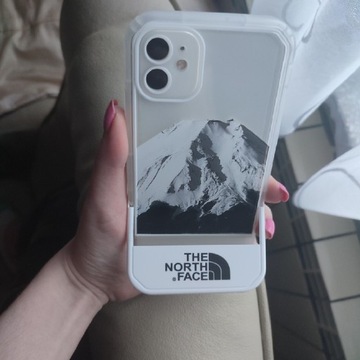 iPhone 11 case pokrowiec logo the north face 