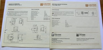 Katalog UNITRA UNITECH GNIEW 11 KART