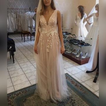 Suknia ślubna Anne Mariee Karly kolekcja 2019 