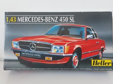 MERCEDES -BENZ 450SL HELLER FRANCJA 1/43