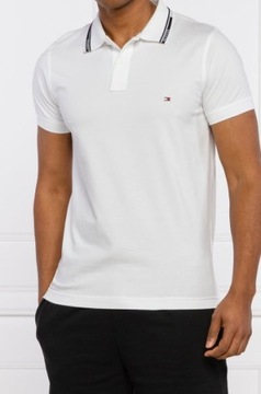 TOMMY HILFIGER POLO SLIM FIT | STRETCH rozm. S