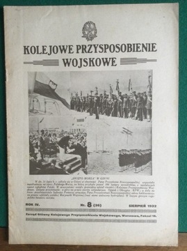 KOLEJOWE PRZYSPOSOBIENIE WOJSKOWE 1932