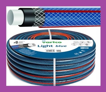 VARTCO WĄŻ OGRODOWY LIGHT BLUE 30M 1/2" 4 WARSTWY