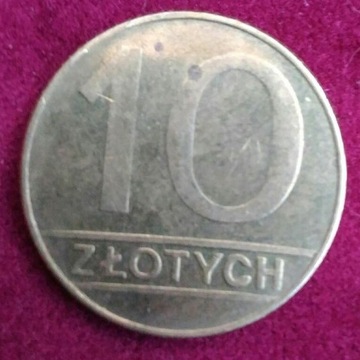 Moneta 10zł 1990 rok 