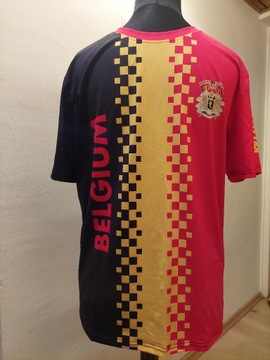 koszulka piłkarska Belgii, piłka T-shirt rozmiar L