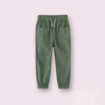 Cool club cienkie spodnie materiałowe 146 zielone 