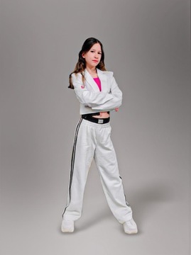 Stylowej garnitury trzyczęściowy Kurtka+Top+ Spodnie 