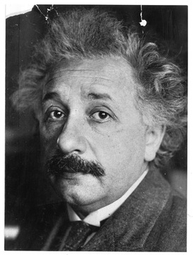 Albert Einstein zdjęcie prasowe oryginał ok. 1980