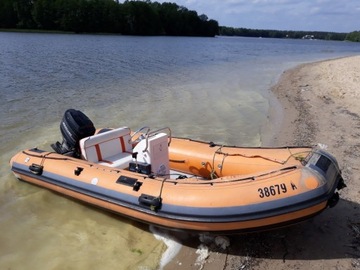 WyNaJeM Ponton Motorówka RIB Jamno Bukowo Bałtyk