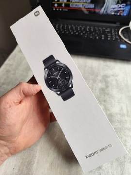 Nowy Xiaomi Watch S3 47mm Black 