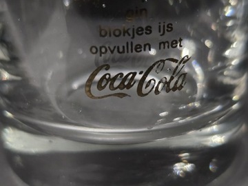 Coca-Cola - England Gin / Stara Szklanka