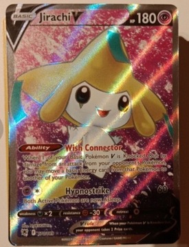 Jirachi full art pokemon karta