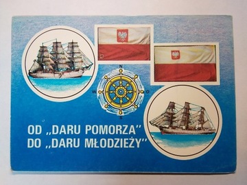 DAR POMORZA DAR MŁODZIEŻY bandera widoki