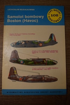  Samolot bombowy  Boston  ( Havoc ) - seria TBiU .
