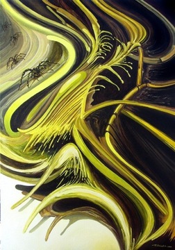 Obraz Olejny na płótnie, abstrakcja