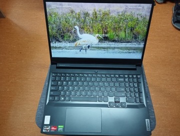 Laptop Ideapad gaming 3 używany na gwarncji
