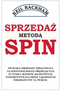 Sprzedaż metodą spin Neil Rackham Nowa 