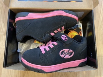 Butorolki Heelys X2 dual różowo czarne rozmiar 35