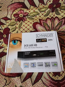 Dekoder DVB-C SCHWAIGER DCR 600 HD Ethernet Lublin