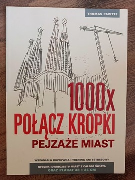 1000 x Połącz kropki Pejzaże miast Thomas Pavitte 