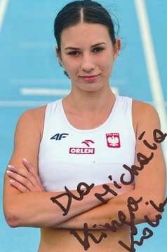 KINGA KRÓLIK autograf