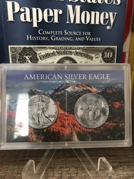 American Silver Eagle pudełka 