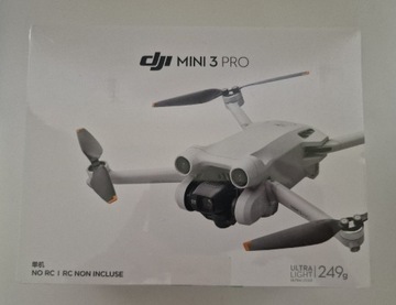 DJI Mini 3 PRO nowy + DJI RC + Fly More Combo