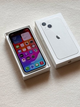 iPhone 13 mini 128 GB white biały