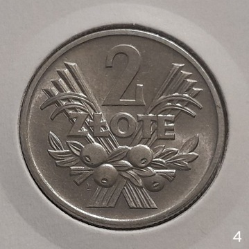 2 zł złote 1958 r. 