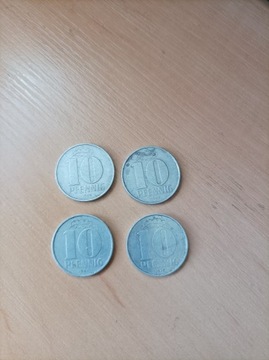 Moneta Niemiecka 10 pfennig