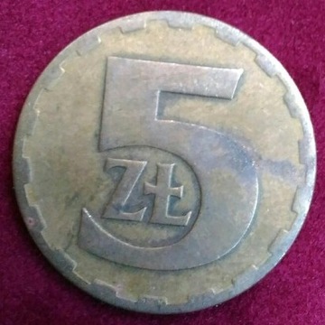 Moneta 5zł 1976 rok