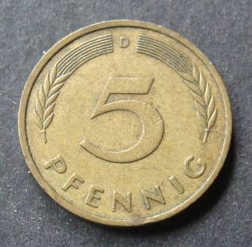RFN - 5 Pfennig 1976 D