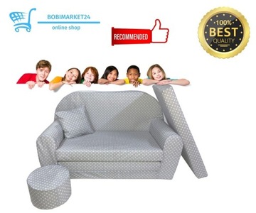 Sofa kanapa dla dzieci rozkładana - Super Jakość