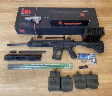 AEG VFC / Umarex HK417D plus dodatki