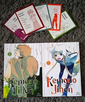 Kemono Jihen tomy 2 i 3 MANGA z dodatkami UNIKAT