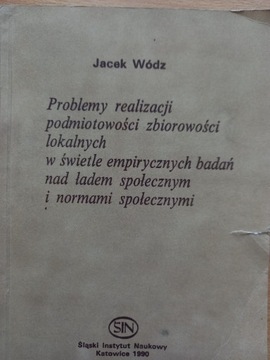 Problemy realizacji podmiotowości zbiorowości lok.