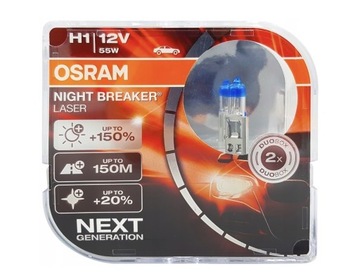 Night breaker laser żarówki h1