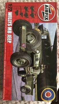 1/72 willys Mb jeep Airfix A02339
