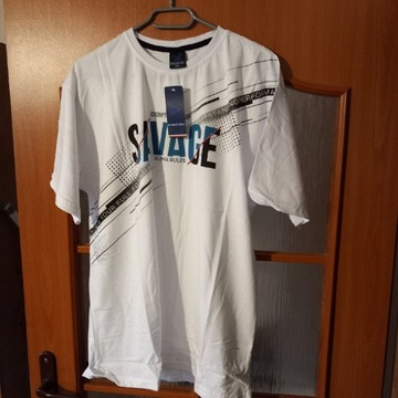 Koszulka męska t-shirt Savage M L XL 