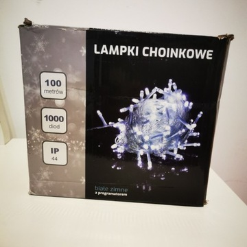 Światełka, lampki choinkowe LED 1000